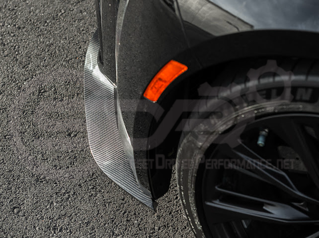 2022-2024 CADILLAC CT5-V BLACKWING SEDAN | FACTORY STYLE CARBON FIBER FRONT LIP SPLITTER GROUND EFFECTS