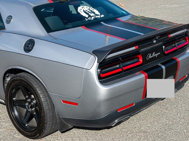 2008-UP DODGE CHALLENGER HELLCAT REDEYE REAR TRUNK LID SPOILER WING