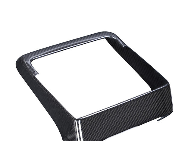 2024-UP TESLA MODEL 3 CARBON FIBER INTERIOR REAR DISPLAY FRAME COVER
