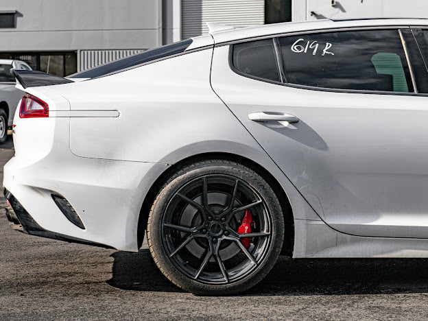 2018-Up Kia Stinger Scorpion GT Style GLOSSY BLACK Rear Trunk Lid Wing Spoiler