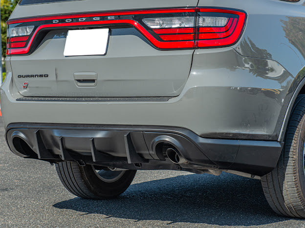 2014+ DODGE DURANGO TRACK PACKAGE REAR DUAL TIPS DIFFUSER