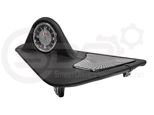 2020-Up Cadillac CT4 | Leather Dashboard Center Analog Clock & Speaker Pod (Fits all Models)