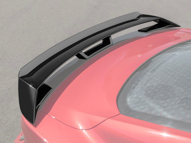2024-Up Ford Mustang S650 | GT Style Rear Trunk Wing Wickerbill Spoiler