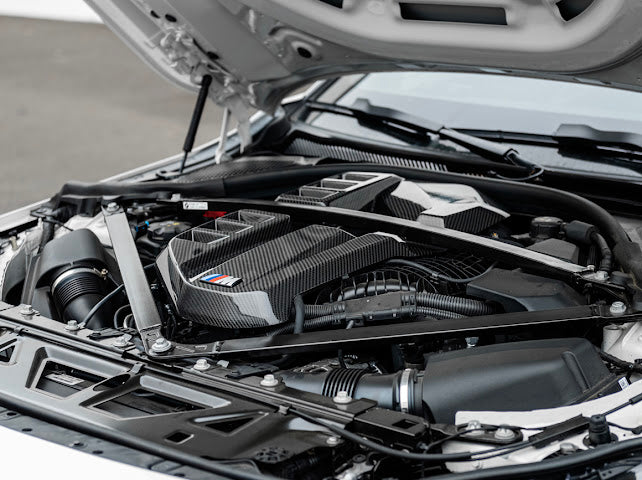 2023-UP BMW G87 M2 | Factory Style Carbon Fiber Front Engine Cover Replacement