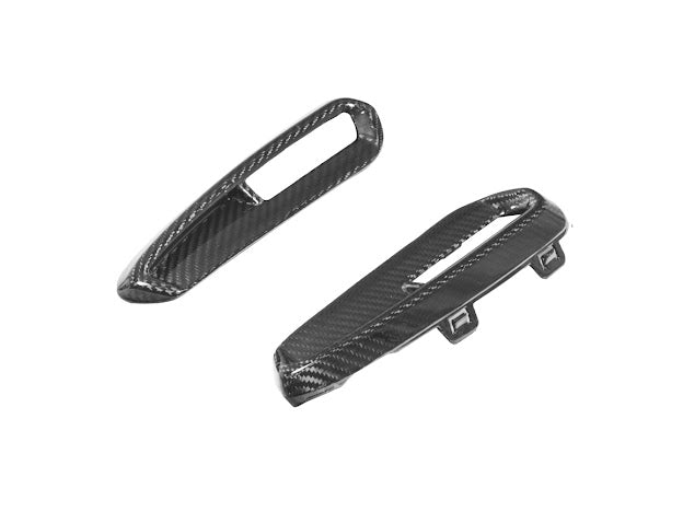 2023-Up Honda Civic FL5 Type-R  | JDM Style CARBON FIBER Rear Hatch Vent Trim Replacement (Pair)
