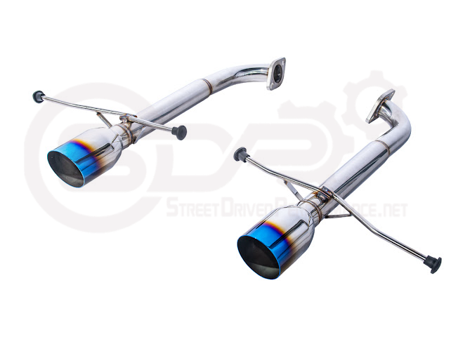 2019-PRESENT SUBARU ASCENT | MUFFLER DELETE AXLE BACK EXHAUST (CHROME OR BURNT BLUE TIPS)