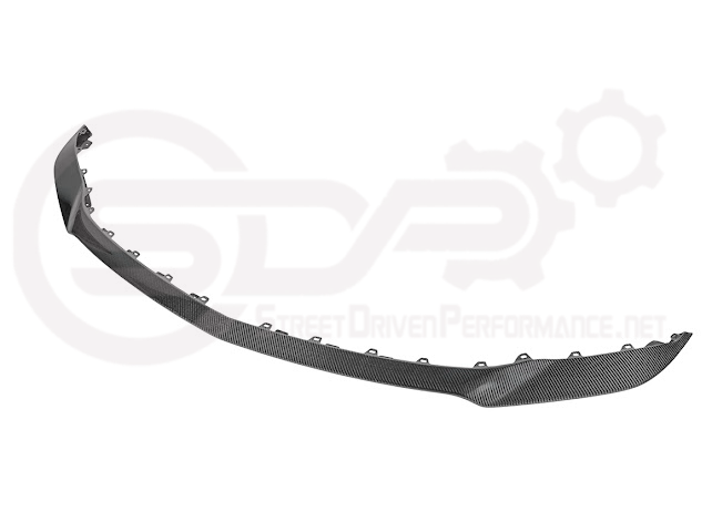 Cadillac CT5-V Blackwing factory OEM style carbon fiber front lip splitter and wheel arches, ground effects for enhanced sporty look.
