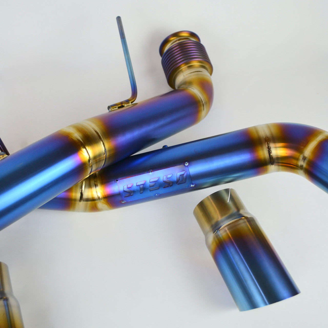 STESO Performance - McLaren 720S/720S Spyder Titanium race exhaust system RAW with tips