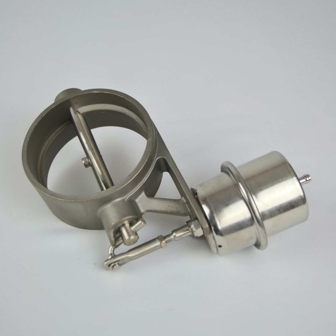 STESO Performance - 3" 76mm Exhaust Valve with Vacuum Actuator Normally Open Stainles Steel
