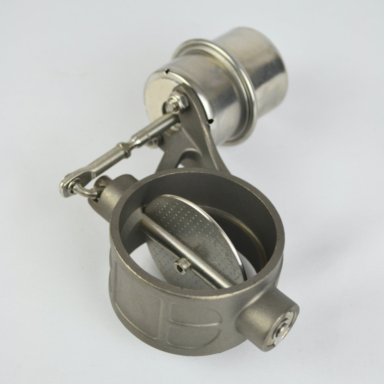 STESO Performance - 2.5" 63mm Exhaust Valve with Vacuum Actuator Normally Open Titanium