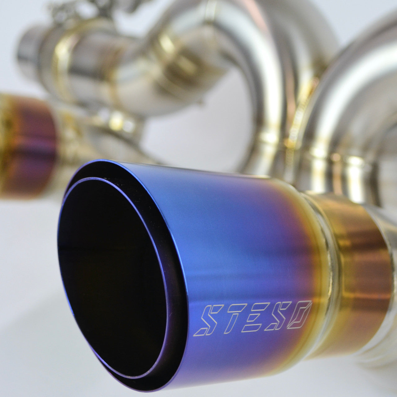 STESO Performance - Porsche 911.2 Carrera GTS Titanium Catback Exhaust with tips