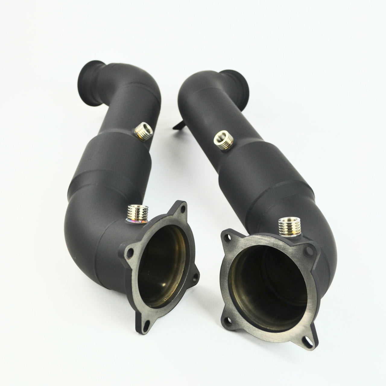 STESO Performance - Mclaren 720S 765LT ceramic coated 3.5" High Flow Downpipes