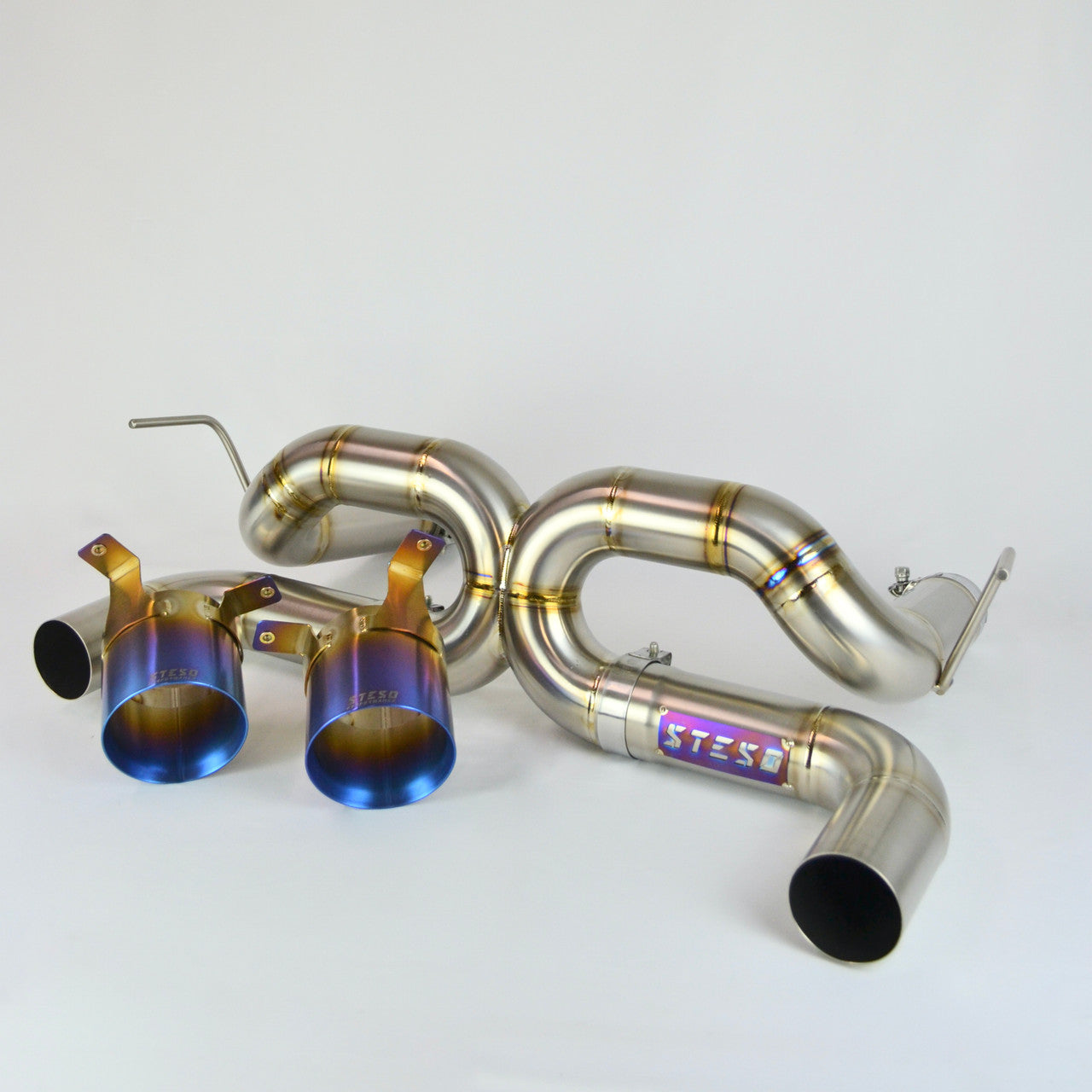 STESO Performance - Ferrari F8 Tributo / Spider 2020-2022 Titanium exhaust system without Flap-Regulation