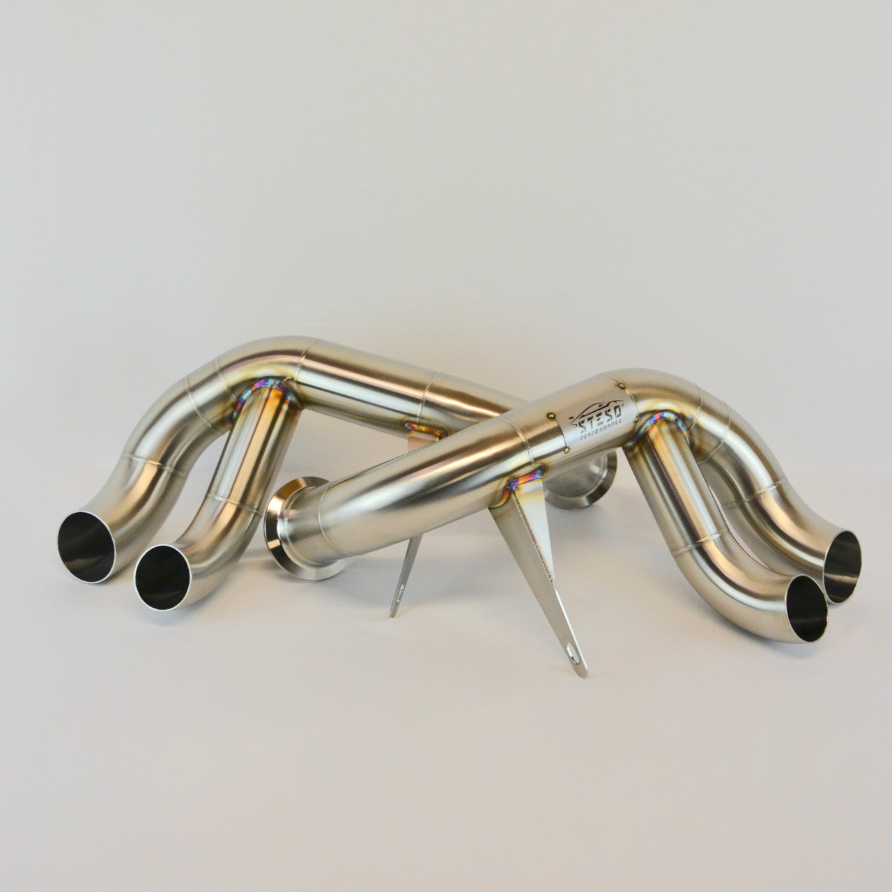 STESO Performance - Audi R8 (2015-2019) race exhaust system TITANIUM BURNT
