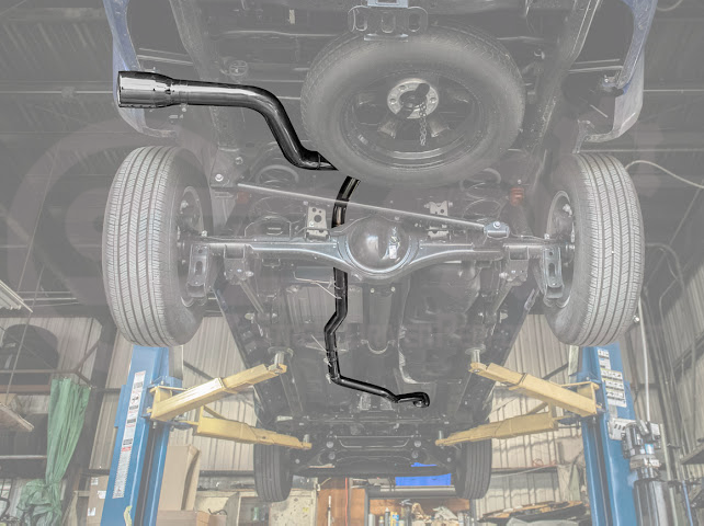2024-PRESENT TOYOTA TACOMA | MUFFLER DELETE CAT BACK EXHAUST