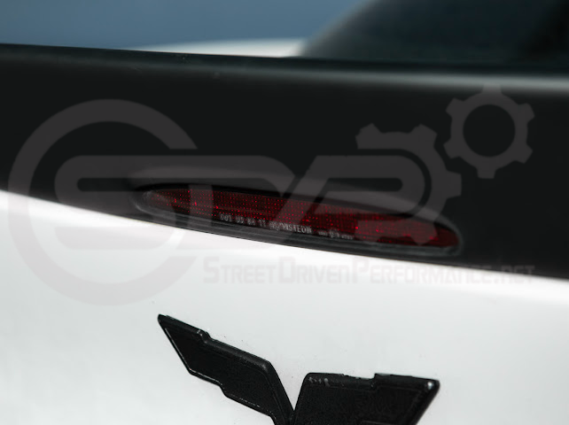 2005-2013 CHEVROLET CORVETTE C6 | SDP PERFORMANCE STYLE MATTE BLACK REAR TRUNK LID WING SPOILER