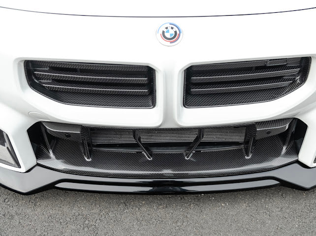 2023-Up BMW G87 M2 | M-Performance Style Carbon Fiber Front Lower Center Grille Replacement