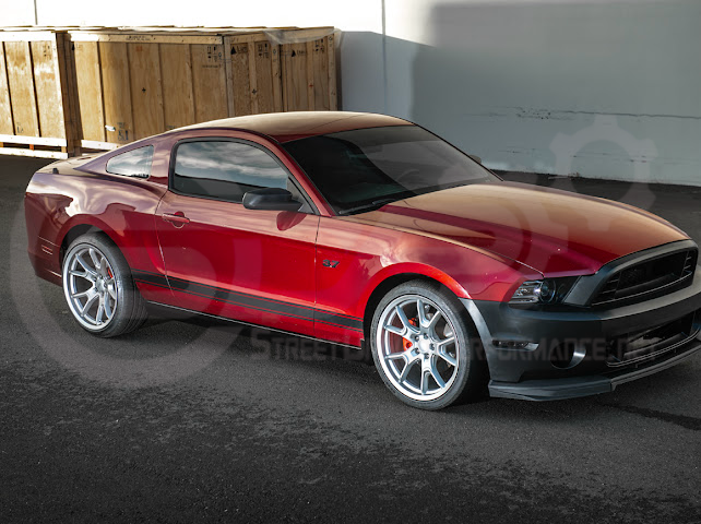 2010-2014 FORD S197 MUSTANG | GT500 STYLE SIDE SKIRTS EXTENSION PAIR ROCKER PANELS GROUND EFFECTS