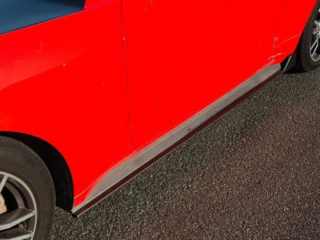 2015-23 FORD MUSTANG GT350 COUPE | PERFORMANCE PACKAGE SIDE SKIRTS ROCKER PANELS EXTENSION GROUND EFFECTS