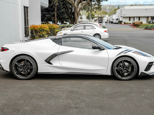 2020+ CHEVROLET CORVETTE C8 | SDP PERFORMANCE STYLE SIDE SKIRTS ROCKER PANELS GROUND EFFECTS