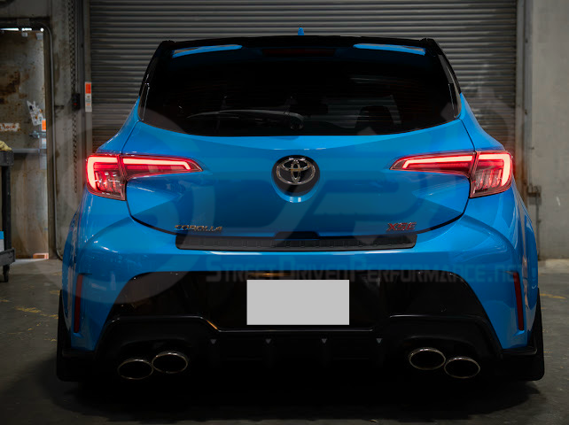 2019-UP COROLLA HATCHBACK GR SEQUENTIAL SIGNAL LED CLEAR REAR TAILLIGHTS PAIR