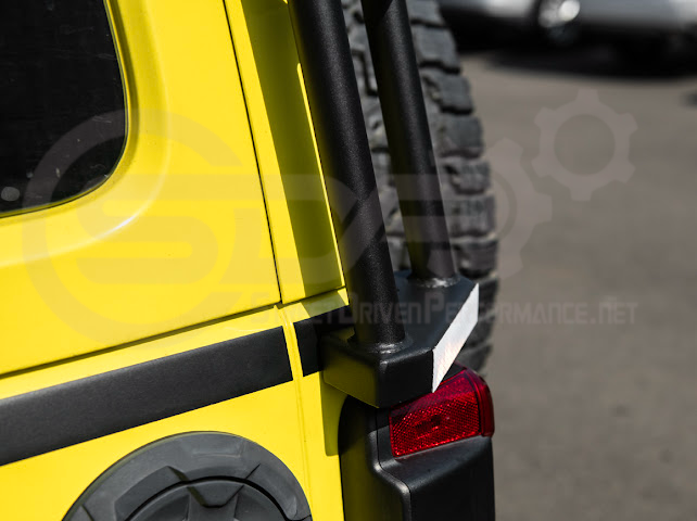 2018-UP JEEP WRANGLER JL & 2020-PRESENT JEEP GLADIATOR JT | CARBON STEEL BLACK TOP ROOF CARGO RACK (FULL & HALF LENGTH)