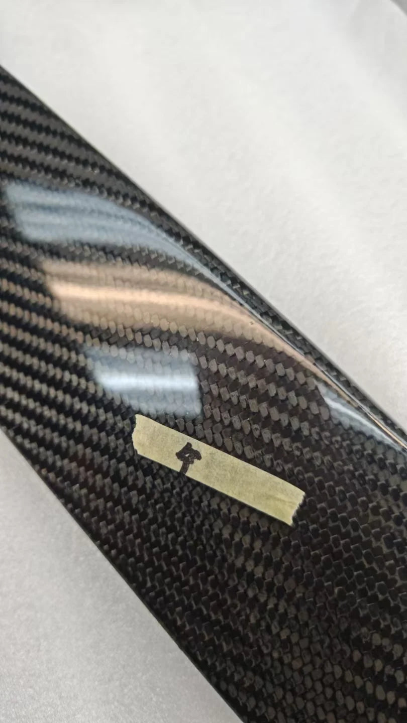 *IMPERFECTION / DISCOUNTED* 2016+ Cadillac CTS-V V3 - Carbon Fiber Front Lip Splitter Ground Effects