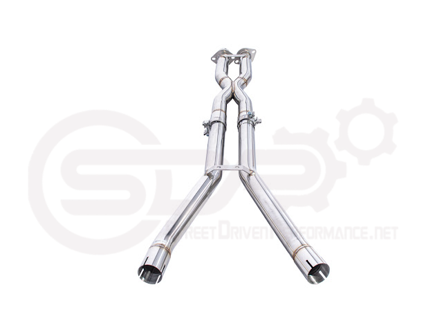 2006-2008 Corvette C6 6.0L 6.2L Automatic & 6 Speed | Stainless Steel 2.5 In X Pipe