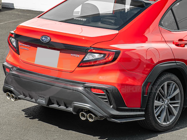 2022-UP SUBARU WRX | SDP PERFORMANCE PACKAGE REAR BUMPER APRON LIP SPLITTER GROUND EFFECTS