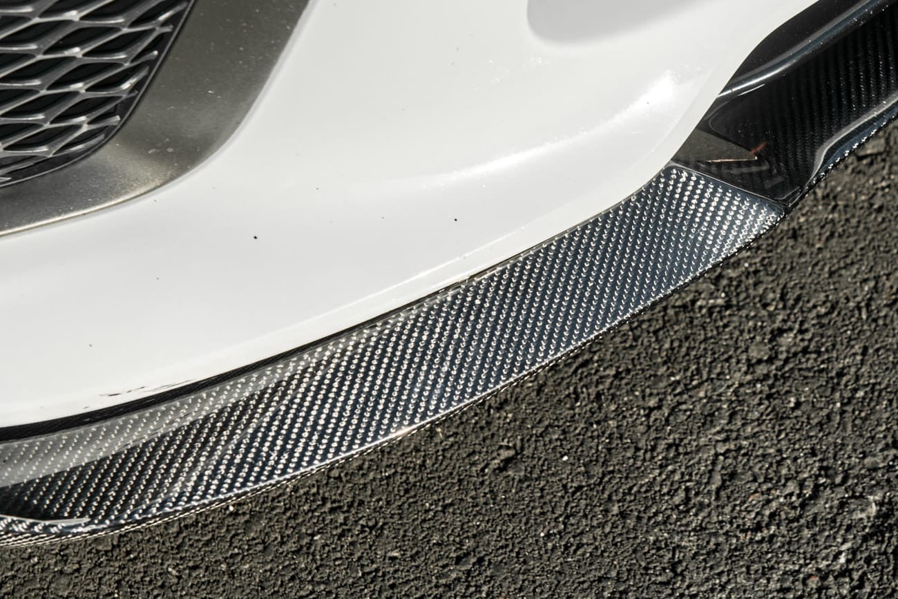2017-2021 Jeep SRT8 Trackhawk 3 Piece CARBON FIBER Front Splitter Lip Ground Effects