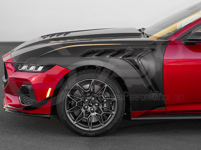 2024-UP FORD MUSTANG S650 | GTD STYLE FRONT SIDE VENTED FENDERS