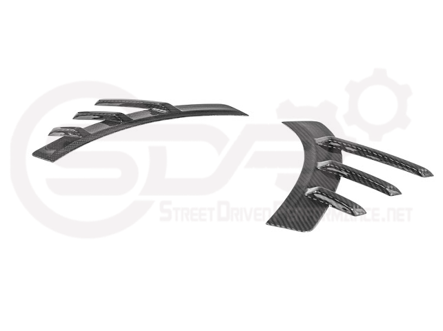 2023-UP BMW G87 M2 | DRY CARBON FIBER ADD-ON FENDER WHEEL ARCH TRIM FRONT & REAR PAIR