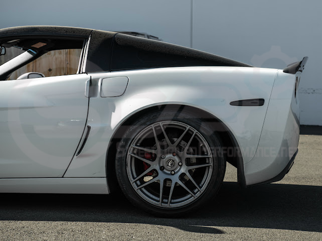 2005-2013 Corvette C6 | ZR1 Extended Style Rear Wing Wickerbill Spoiler (Matte or Gloss Black)