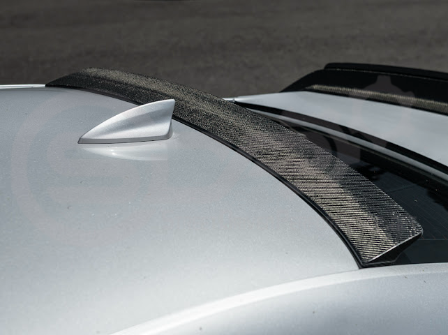 2013-2018 Cadillac ATS ATS-V Sedan | Carbon Fiber Rear Roof Top Window Spoiler Wing