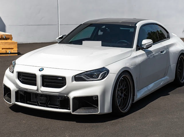 2023-Up BMW G87 M2 | M-Performance Style Carbon Fiber Front Side Duct Vents Replacement (Pair)