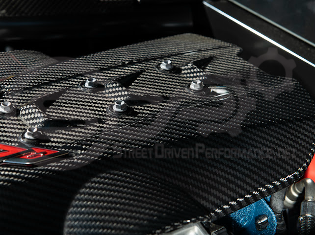 2025-Up Chevy Corvette C8 ZR1 | Dry Carbon Fiber Rear Engine Cover One-Piece