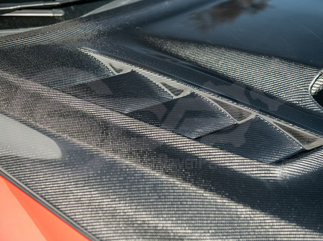 2022-UP SUBARU WRX | JDM VRS STYLE CARBON FIBER FRONT VENTED HOOD