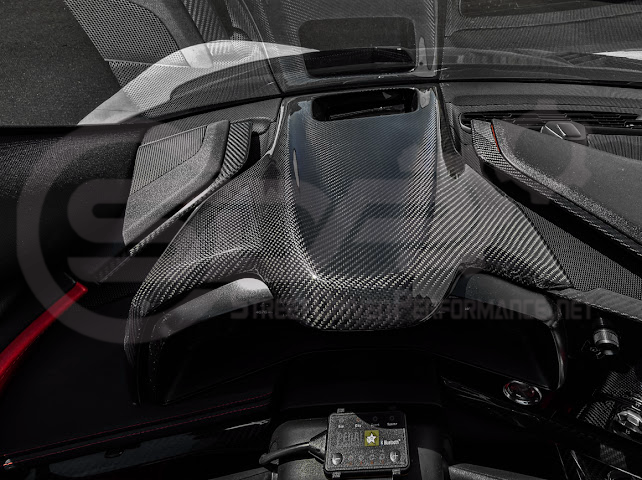 2020-2025 CHEVROLET CORVETTE C8 | DRY CARBON FIBER UPPER DASH INSTRUMENT PANEL