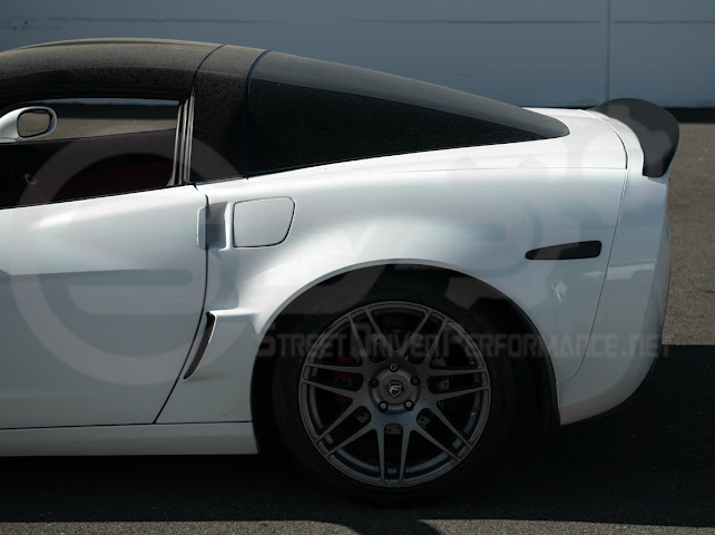 2005-2013 CHEVROLET CORVETTE C6 | SDP PERFORMANCE STYLE MATTE BLACK REAR TRUNK LID WING SPOILER