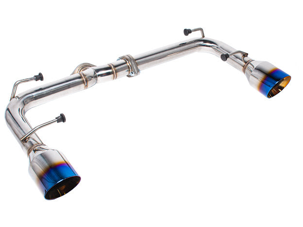 2022+ TOYOTA GR86 & SUBARU BRZ AXLE BACK EXHAUST (BURNT BLUE TIPS)