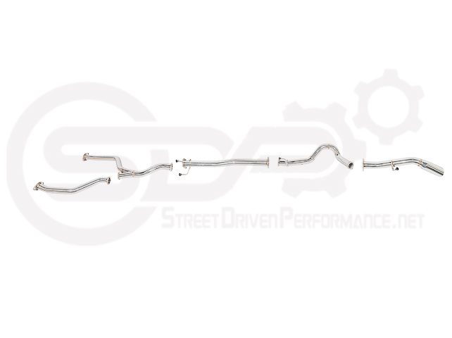 2022-Up Toyota Tundra | T304 Straight through Cat Back Exhaust System Kit