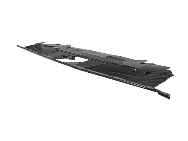 2024-UP MUSTANG S650 | CARBON FIBER ENGINE BAY RADIATOR PANEL TRIM REPLACEMENT