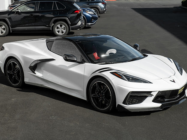 2020+ CORVETTE C8 | CARBON FIBER REPLACEMENT MIRROR COVERS PAIR