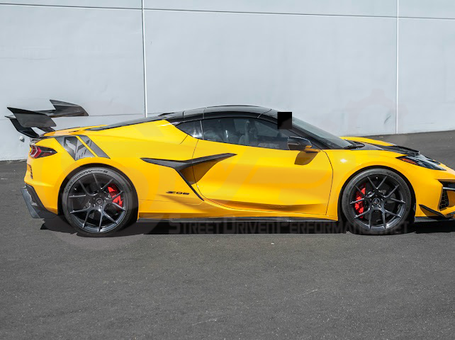 2023-UP CHEVROLET CORVETTE C8 Z06 & E-RAY | SDP PERFORMANCE TRACK STYLE SIDE SKIRTS ROCKER PANEL GROUND EFFECTS
