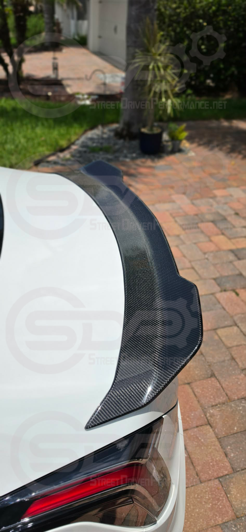 2020-PRESENT CADILLAC CT4-V & CT4-V BLACKWING | AGGRESSIVE HIGH DUCKBILL STYLE CARBON FIBER REAR WING SPOILER