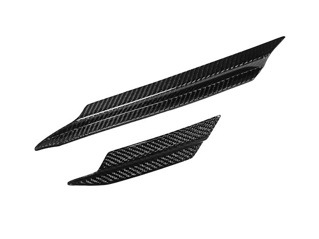 2020+ CORVETTE C8 CARBON FIBER SIDE CANARDS DIVE PLANE (PAIR)