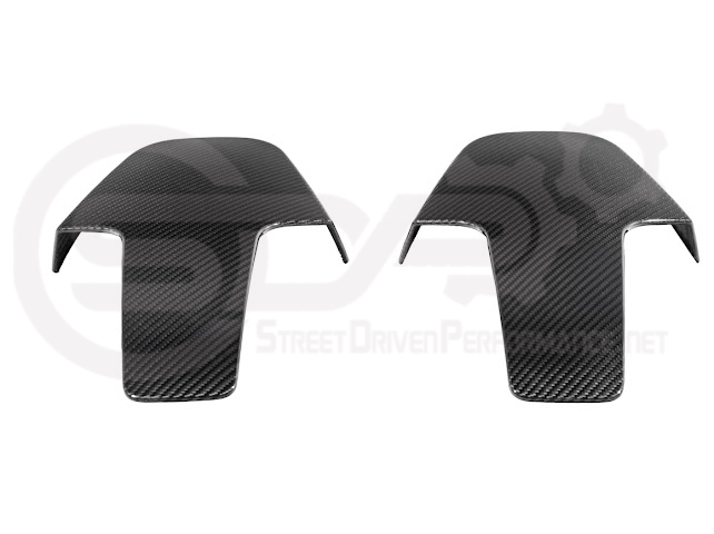 2021+ BMW G87 G80 G82/G83 M2 M3 M4 | DRY CARBON FIBER TAPE-ON FULL SEAT BACK HEADREST COVER PAIR