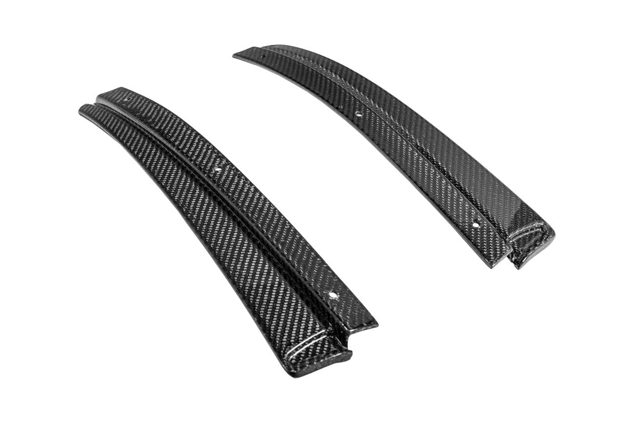 2016-2019 Cadillac ATS-V - Carbon Fiber Front Lip Splitter Wheel Arches Ground Effects