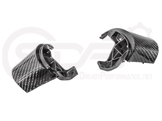 2005-2013 CHEVROLET CORVETTE C6 | SDP PERFORMANCE CARBON FIBER STEERING WHEEL BUTTON COVER REPLACEMENT PAIR