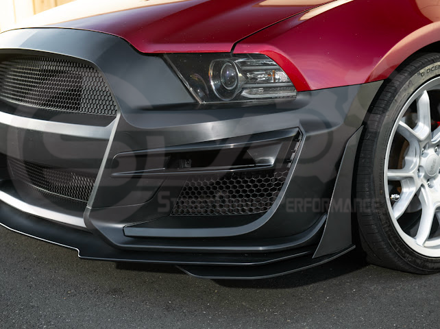 2010-2014 FORD MUSTANG | S550 GT500 STYLE FRONT BUMPER REPLACEMENT